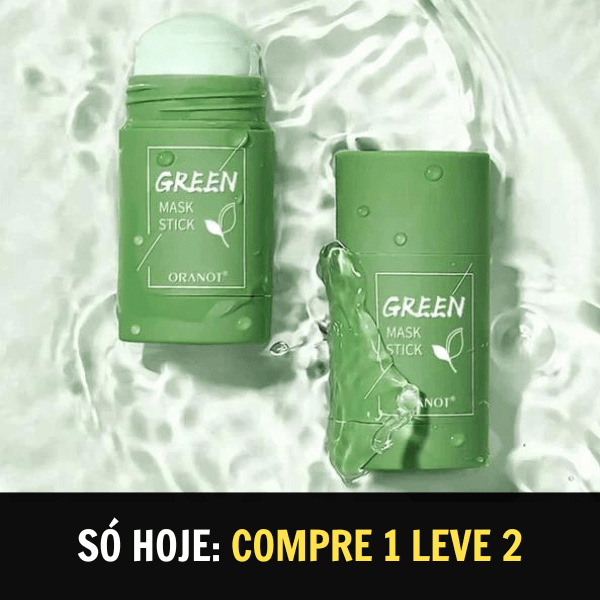 Green Mask™ Original - Rosto Perfeito  Para o Dia a Dia e Limpeza Profunda (COMPRE 1 LEVE 2)