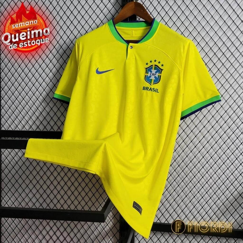 Camisa Oficial Brasil 2022/23 - Torcedor Pro® - BrasilShopping