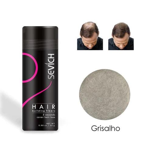 (PROMOÇÃO RELÂMPAGO [ÚLTIMO DIA] 70% OFF)  Hair Fiber - Ultra Restaurador Capilar -  (Pó - Anti-Calvice) - BrasilShopping