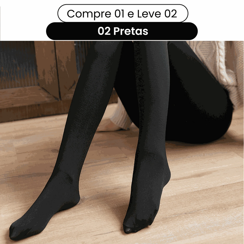 Meia Calça Térmica Elegance - Pague 01 Leve 02