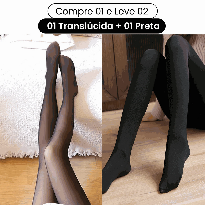 Meia Calça Térmica Elegance - Pague 01 Leve 02